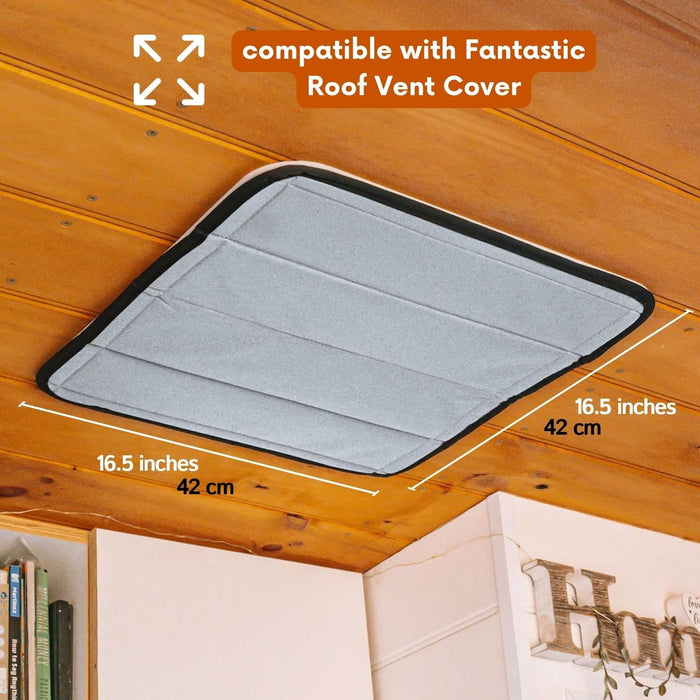 Living in a Bubble Magnetic Insulated Roof Vent Cover For MaxxAir / Fan-Tastic