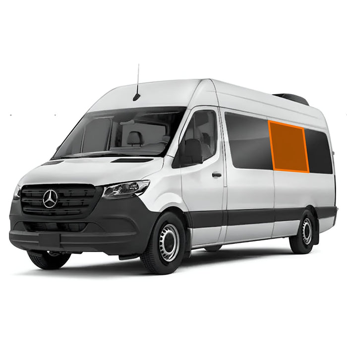 Living in a Bubble Mercedes Sprinter LWB Thermomat - Left Middle Side Window