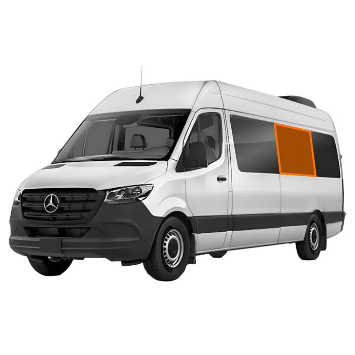 Living in a Bubble Mercedes Sprinter LWB Thermomat - Right Middle Side Window