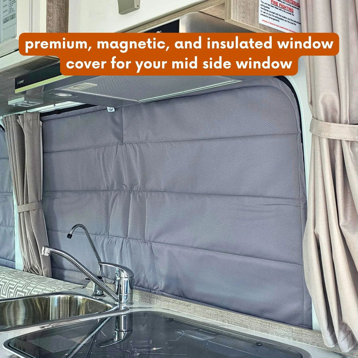 Living in a Bubble Mercedes Sprinter LWB Thermomat - Right Middle Side Window