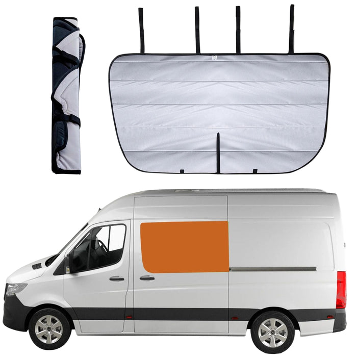 Living in a Bubble Mercedes Sprinter Thermomat - Sliding Door Window