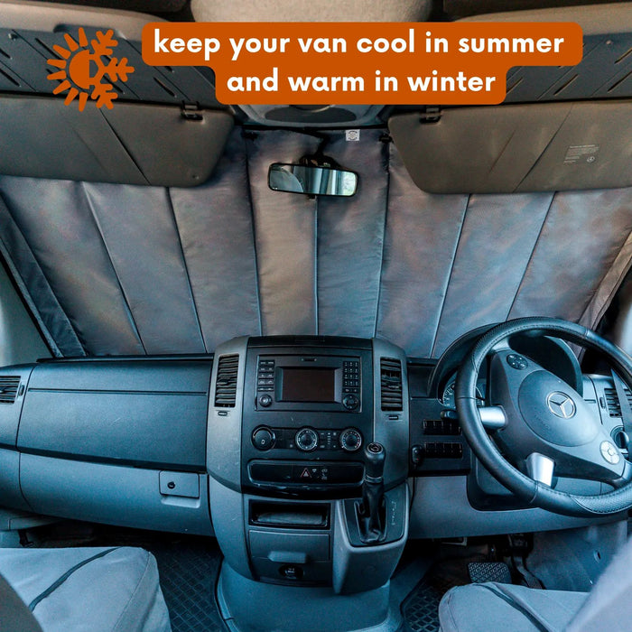 Living in a Bubble Mercedes Sprinter Thermomats - 6PC Set (2019 Current)