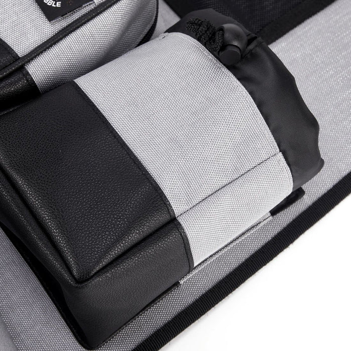 Living in a Bubble Premium Seat Back Storage with Toiletry Bag Bundle - 2 Pack