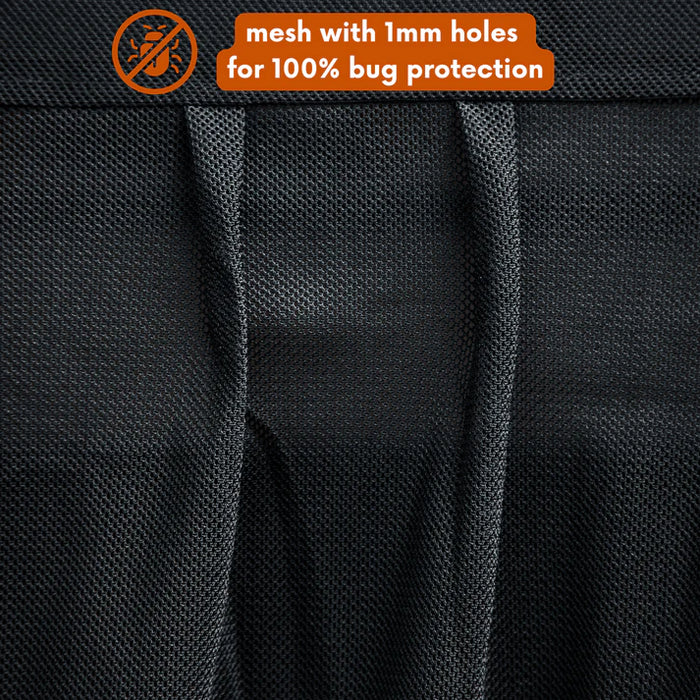 Living in a Bubble Universal Magnetic Rear Door Van Fly Screen - Standard Size