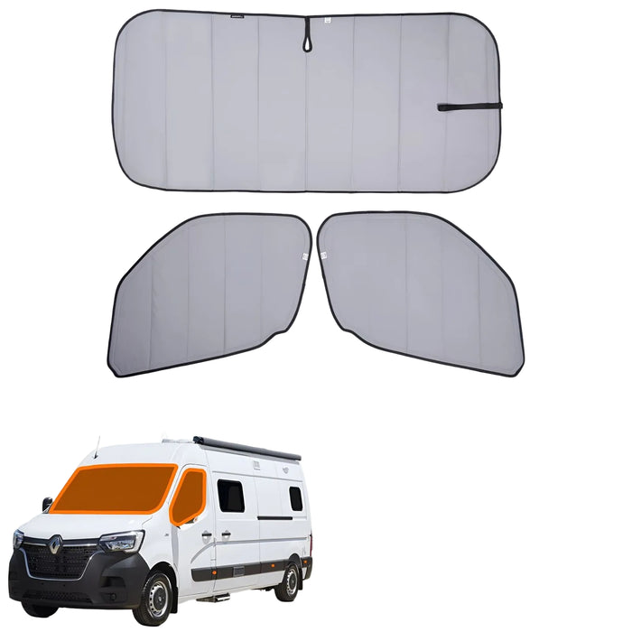 Living in a Bubble Renault Master Thermomats – Cab Set