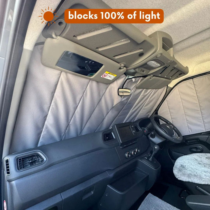 Living in a Bubble Renault Master Thermomats – Cab Set