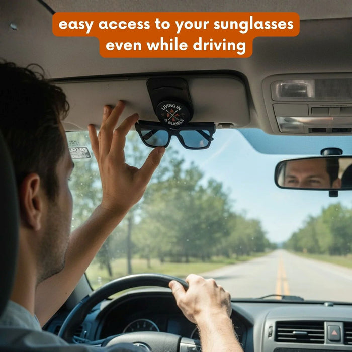 Living in a Bubble Sunglasses Holder