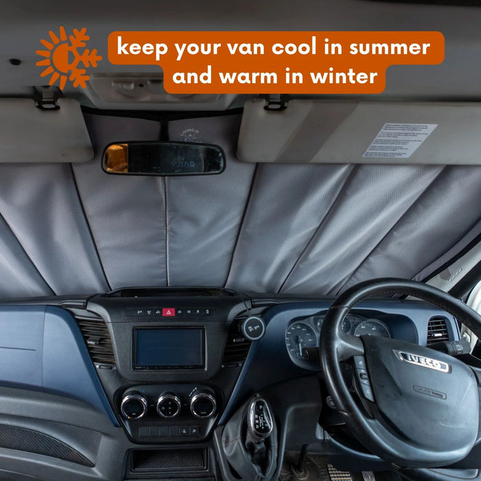 Living in a Bubble Iveco Daily 2015+ Thermomats – Windshield