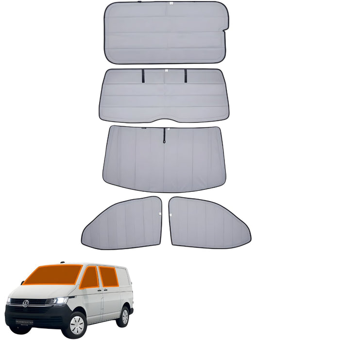 Living in a Bubble VW T5 Transporter Thermomats – 5PC Set