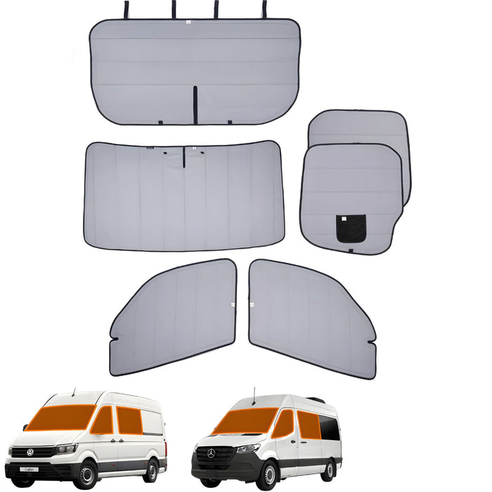Living in a Bubble Thermomats 6PC Set For VW Crafter up to 2016 / Mercedes Sprinter (2006 –2016)