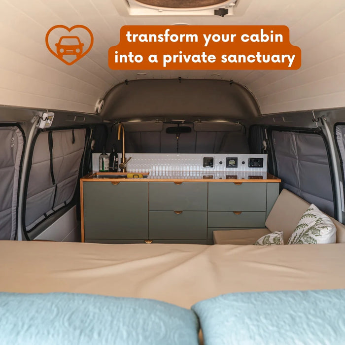 Living in a Bubble Toyota Hiace H200 Thermomat – Left Rear Side