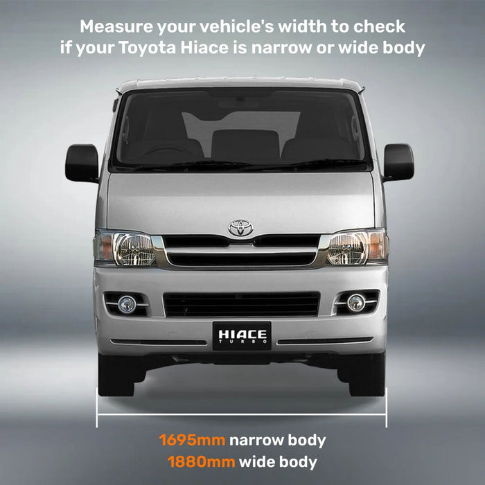 Living in a Bubble Toyota Hiace H200 SLWB Thermomats - 5PC Set