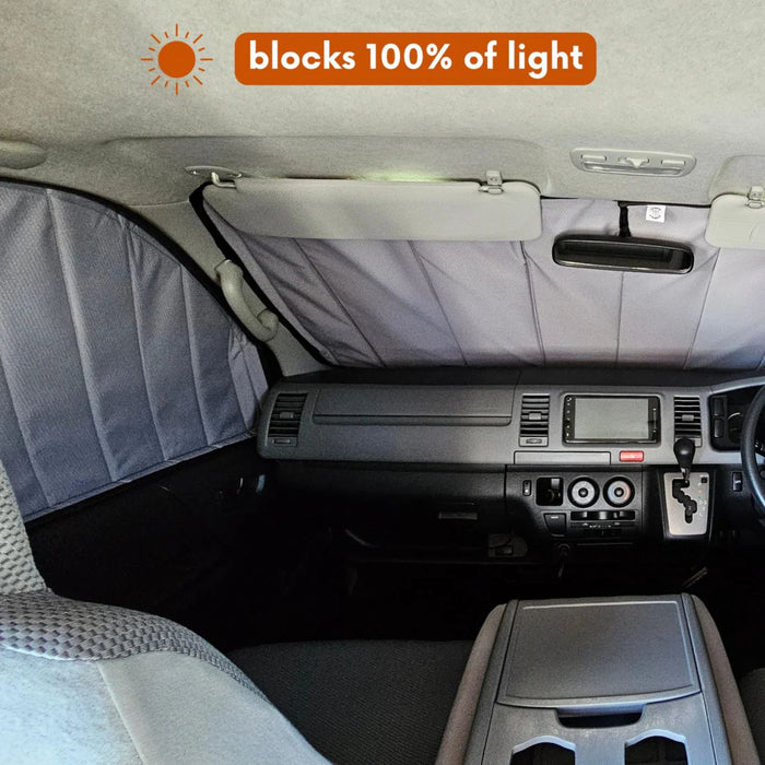 Living in a Bubble Toyota Hiace H200 SLWB Thermomats - 5PC Set