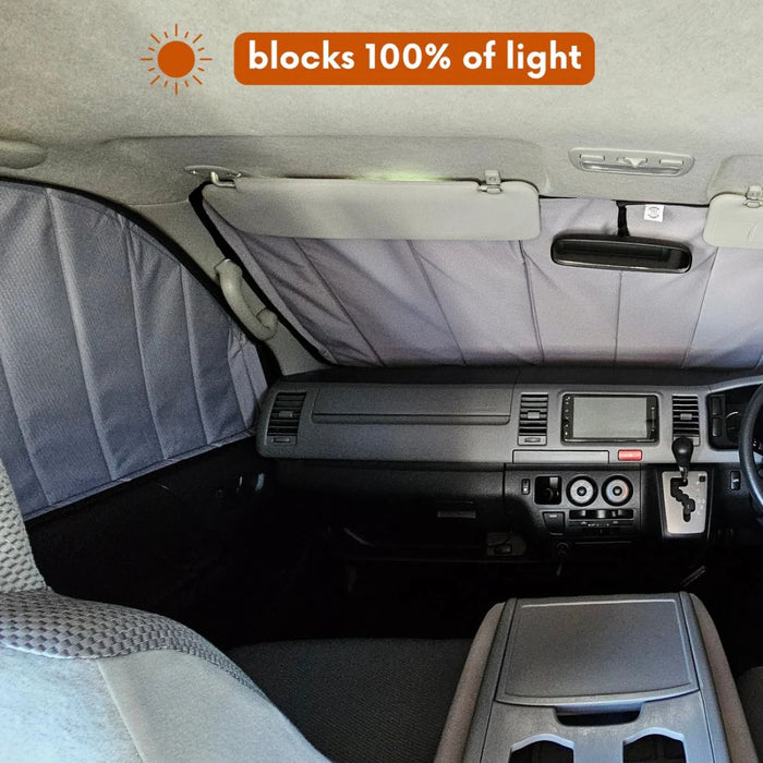 Living in a Bubble Toyota Hiace H200 SLWB Thermomat - Cab Set