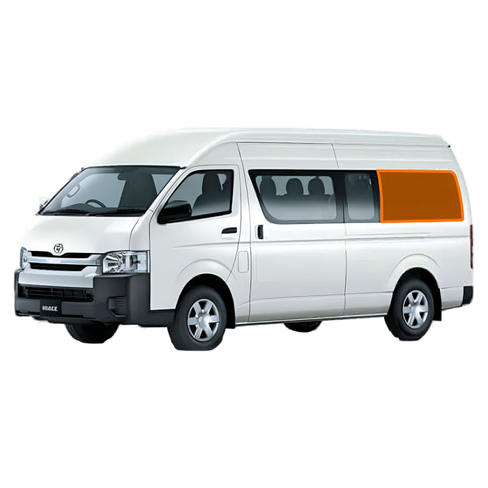 Living in a Bubble Toyota Hiace H200 Thermomat – Left Rear Side