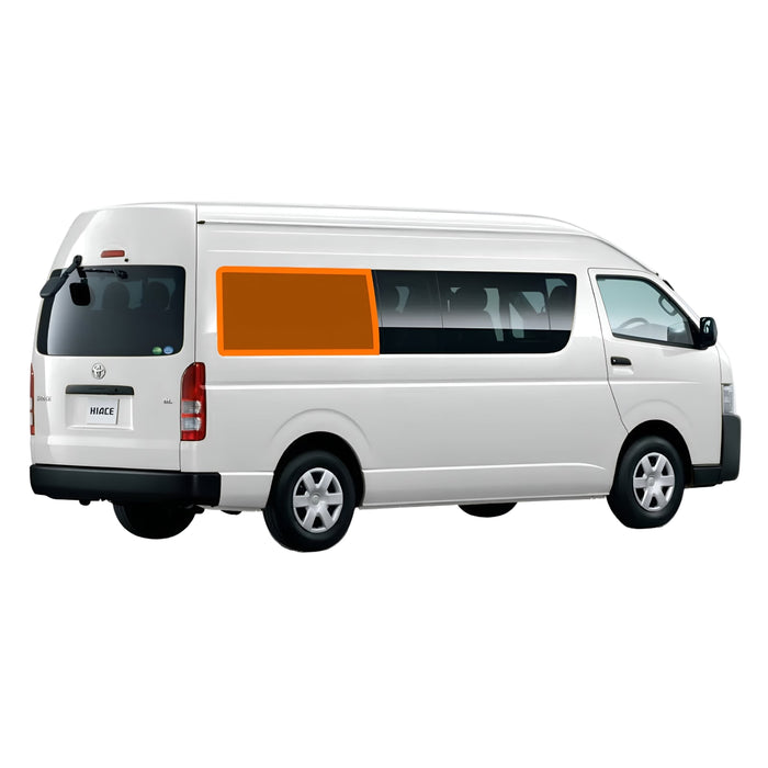 Living in a Bubble Toyota Hiace H200 Thermomat – Rear Side Right