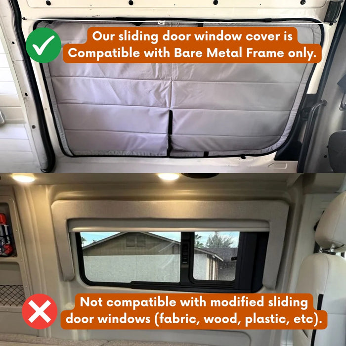Living in a Bubble Toyota Hiace H200 Thermomat – Sliding Door Window