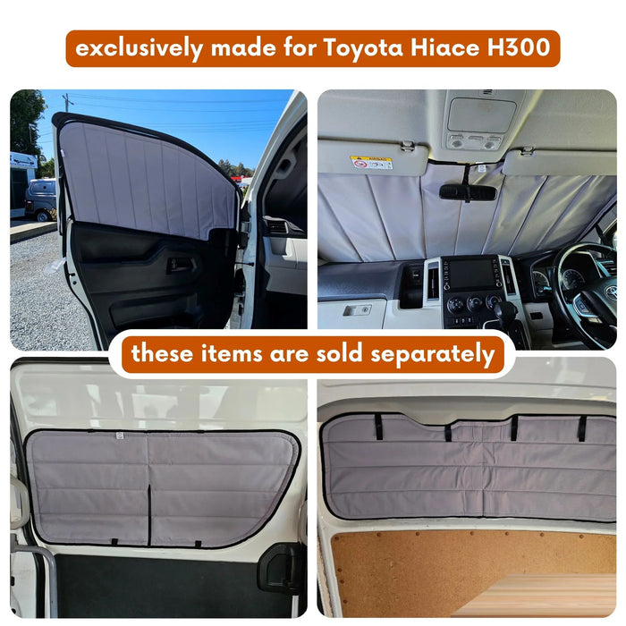 Living in a Bubble Toyota Hiace H300 Thermomat – Cab Set