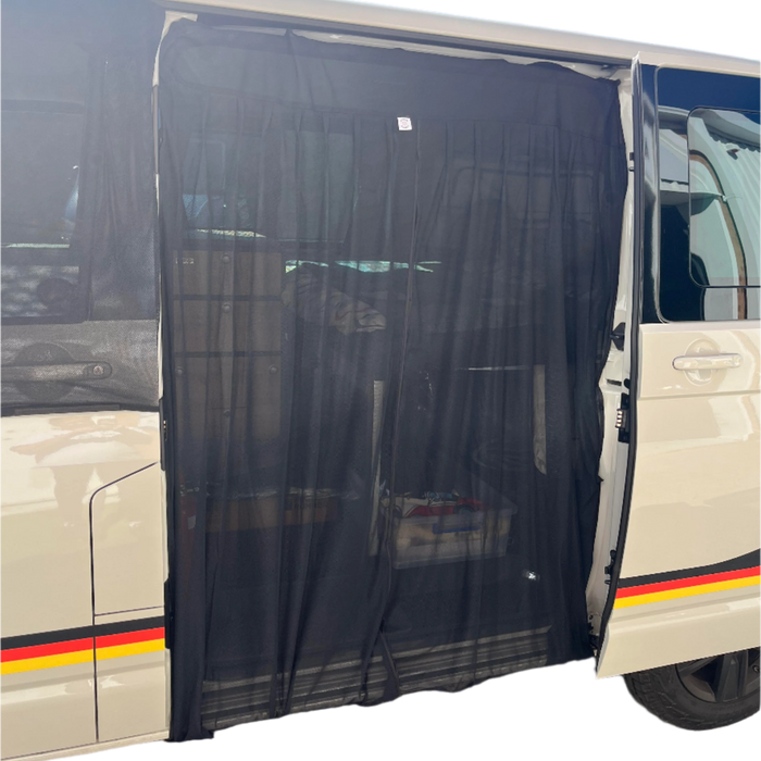 Living in a Bubble Universal Magnetic Side Door Van Fly Screen - Standard Size