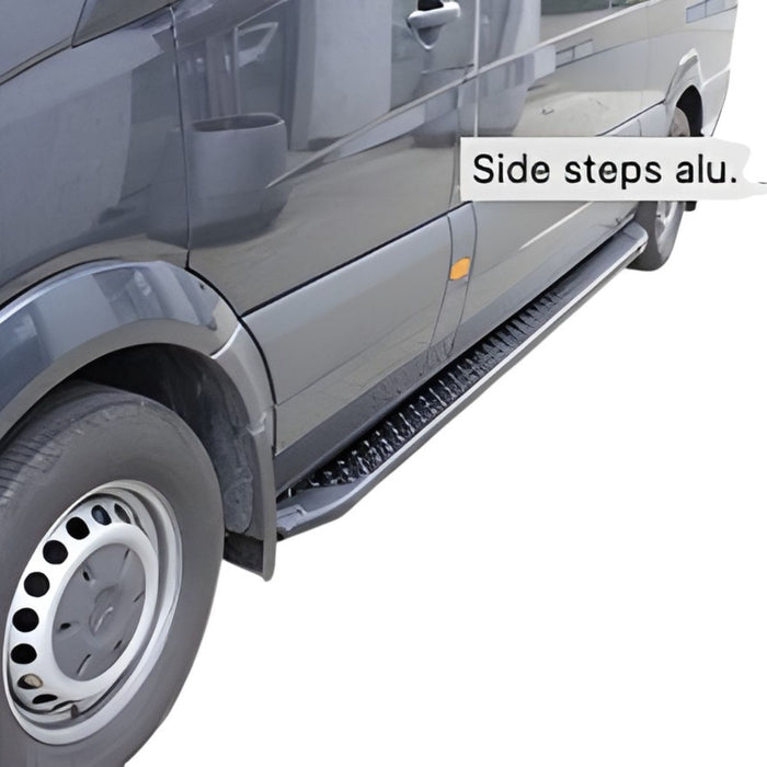 Side Steps For Mercedes-Benz Vito LWB – Black