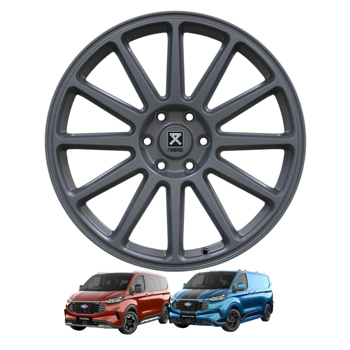 Navis Novus – 20″ Anthracite Finish 8.5J 6×120 Alloy Wheels – Load Rated