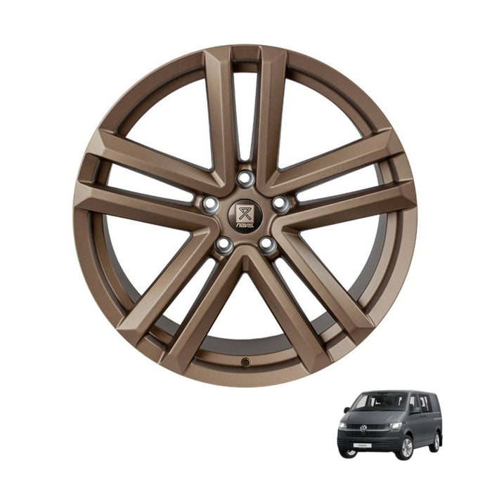 Navis Twin-5 – 20″ Bronze Finish Alloy Wheels