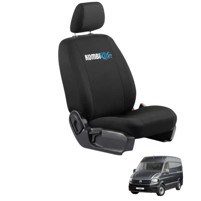 KombiLife Neoprene Seat Cover for VW Crafter MWB 2017 Onwards – Driver Only (Bench Seat Model)