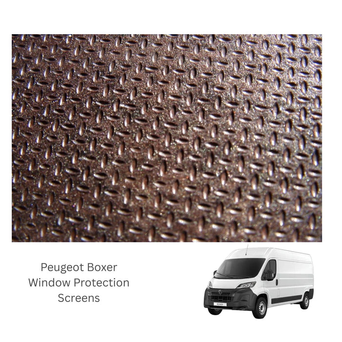Peugeot Boxer Window Protection Screens