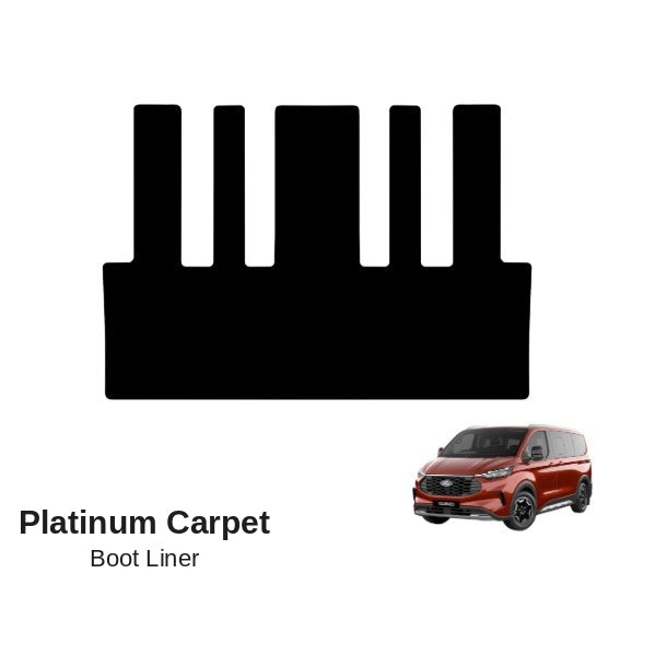 KombiLife Platinum Carpet Boot Liner For Ford Tourneo 2023+ (8 Seater)