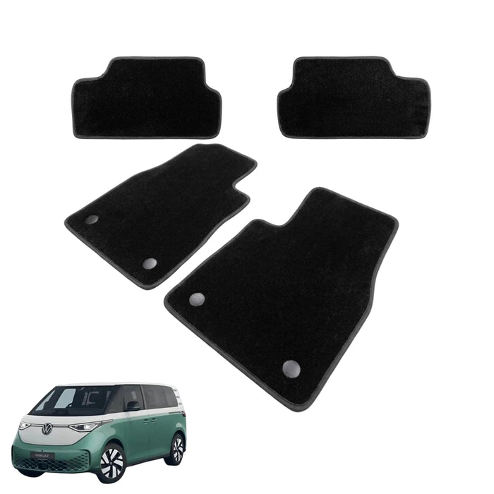 KombiLife Platinum Carpet Floor Mats For VW ID. Buzz LWB (6 Seater) – Full Set