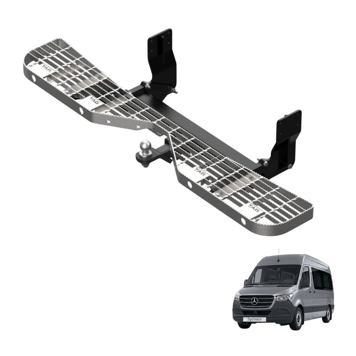 Rear Step & Towbar for Mercedes-Benz Sprinter 2019+ (Wide Chassis)