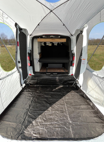 Rear Tent Upgrade Dome Premium - Barn Doors- For VW T5 / T6 / T6.1 Transporter / VW T7 Transporter / Ford Transit Custom V710 / Ford Tourneo 2023+