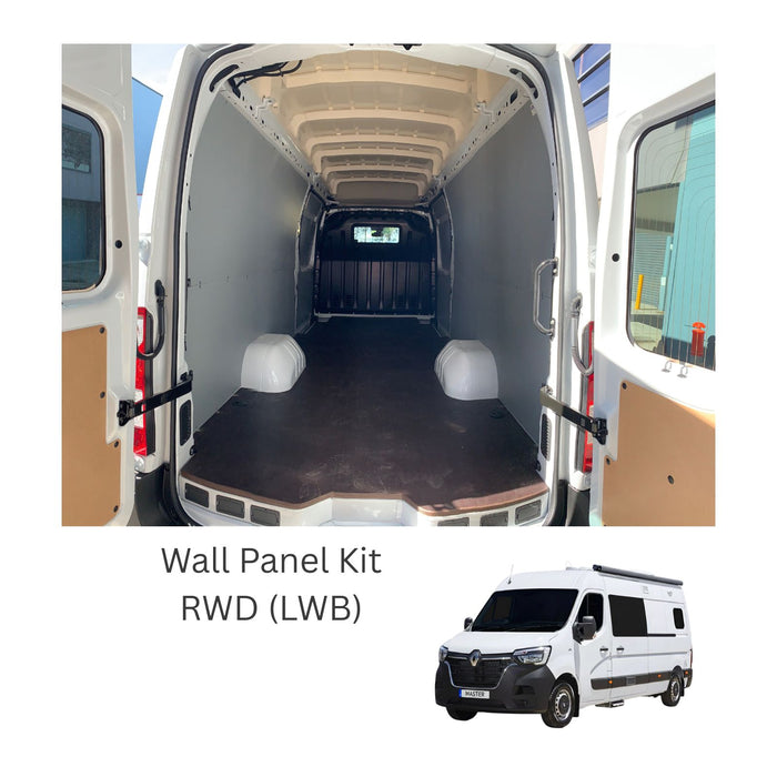 Renault Master Wall Panel Kit — RWD (LWB)