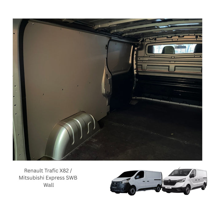 Renault Trafic X82/Mitsubishi Express (SWB Dual sliding door) - Wall