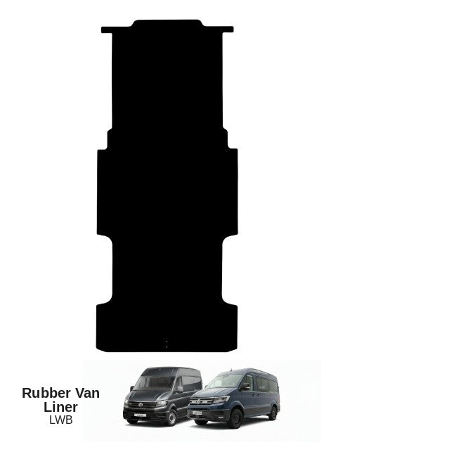 KombiLife Rubber Van Liner For VW Crafter LWB (2017 Onwards)