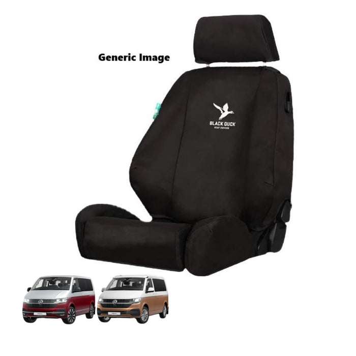 Cab Seats with Armrests - Seat Covers for VW Multivan T5 T6 T6.1