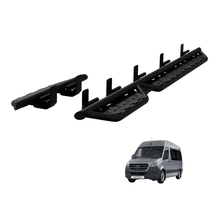 Side Step - Driver Short, Passenger Full (MWB/LWB)