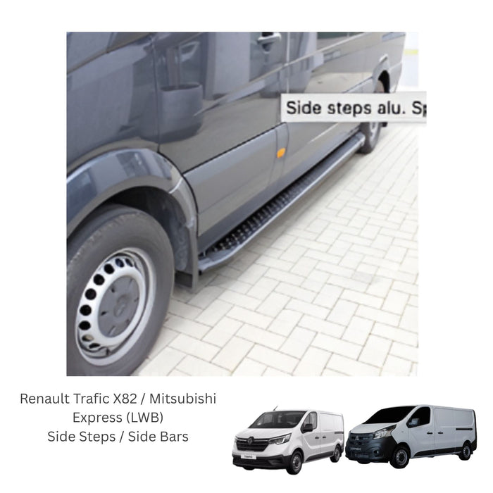 Side Step Trafic LWB - Black Colour