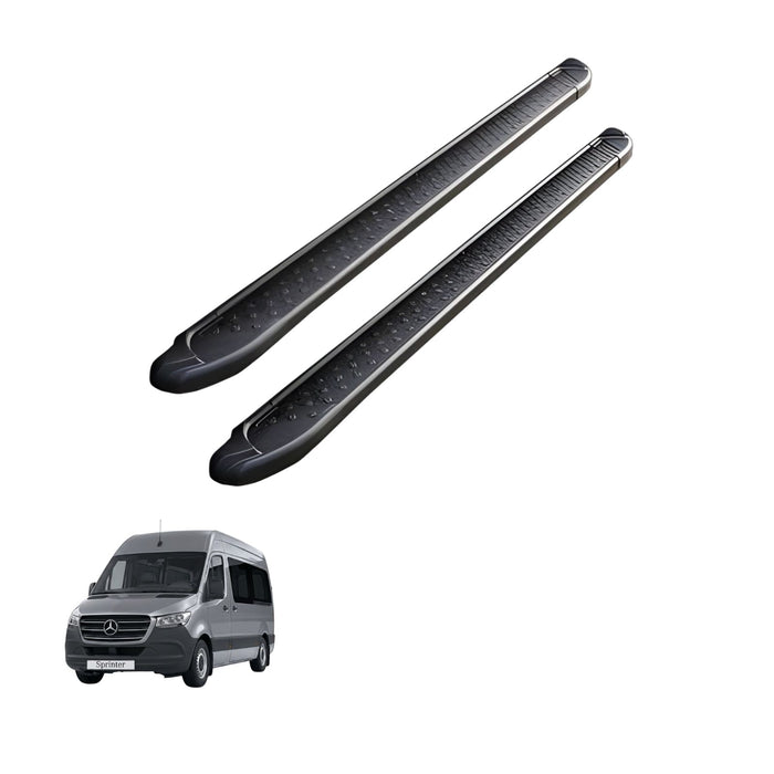 Side Steps For Mercedes-Benz Sprinter RWD (Mid Wheel Base)