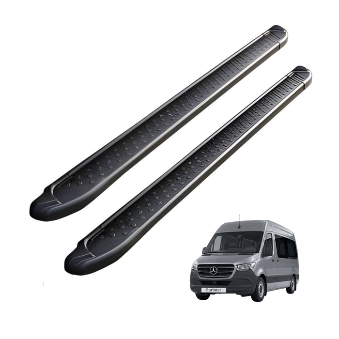 Side Steps For Mercedes-Benz Sprinter (Mid Wheel Base)