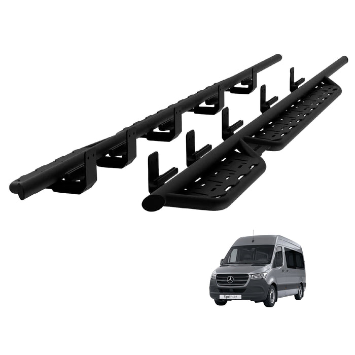 Side Steps - Mercedes Sprinter 2006+ LWB - Long Wheel Base