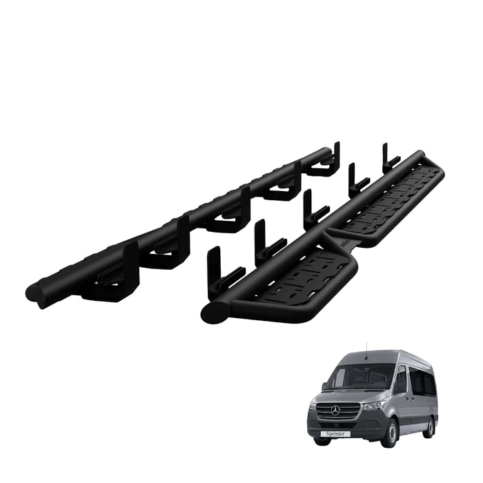 Side Steps - Mercedes Sprinter 2006+ MWB - Medium Wheel Base