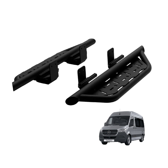 Side Steps - Short - Driver's Door / Passenger Door Mercedes Sprinter