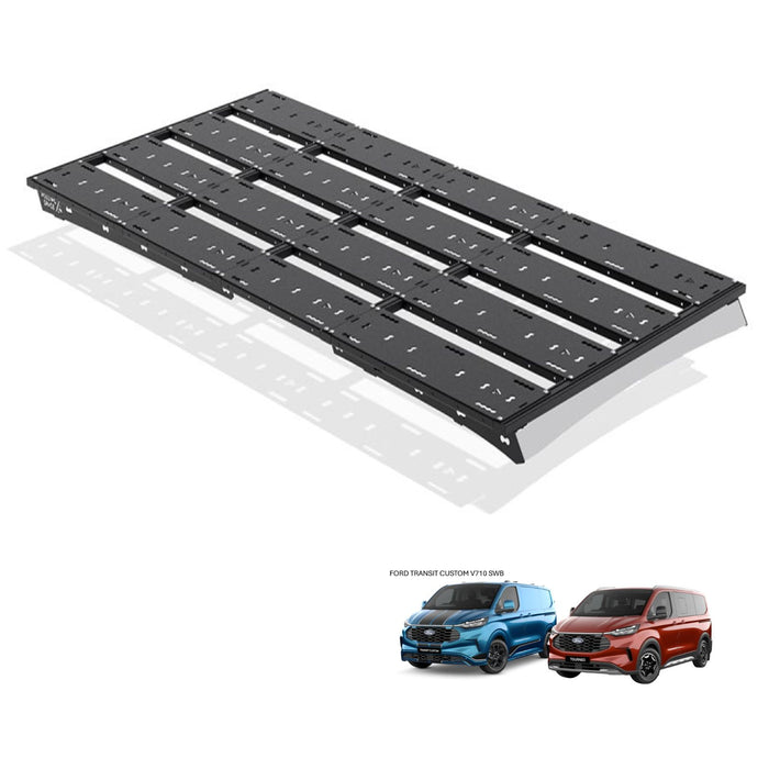 SpaceRack Advanced Roof Rack System for SWB Ford Transit Custom V710 & Ford Tourneo 2023+