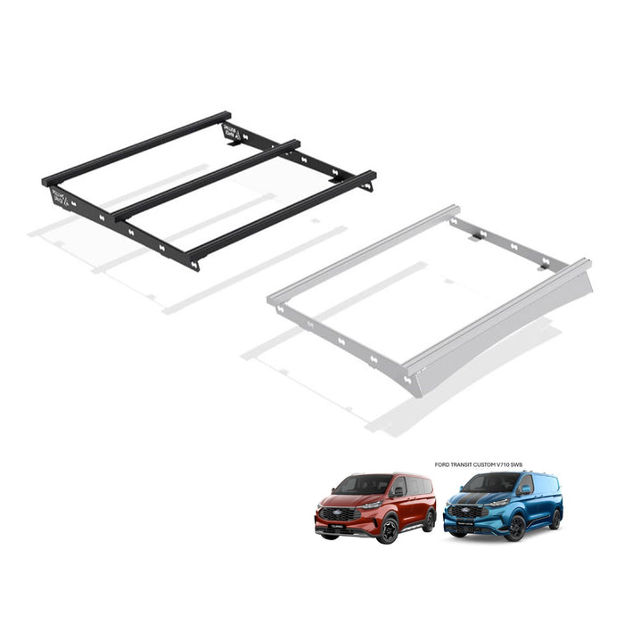 SpaceRack Basic Rear Roof Rack System for Ford Transit Custom V710 & Ford Tourneo 2023+