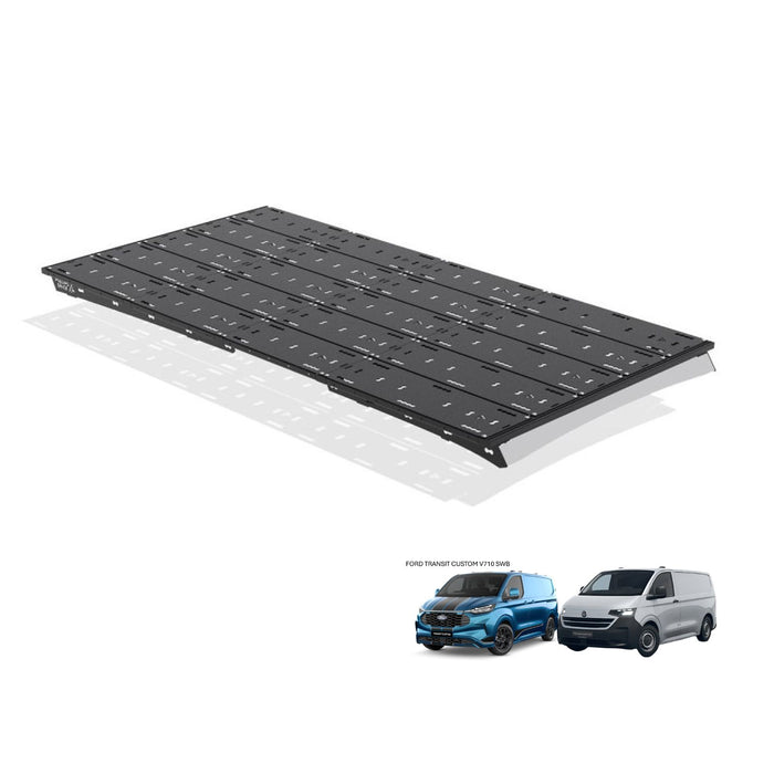 SpaceRack Pro Roof Rack System for SWB VW T7 Transporter / VW T7 Caravelle / Ford Transit Custom V710 / Ford Tourneo 2023+