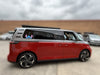 VW ID Buzz LWB side profile with X-Country Summit roof platform kit installed