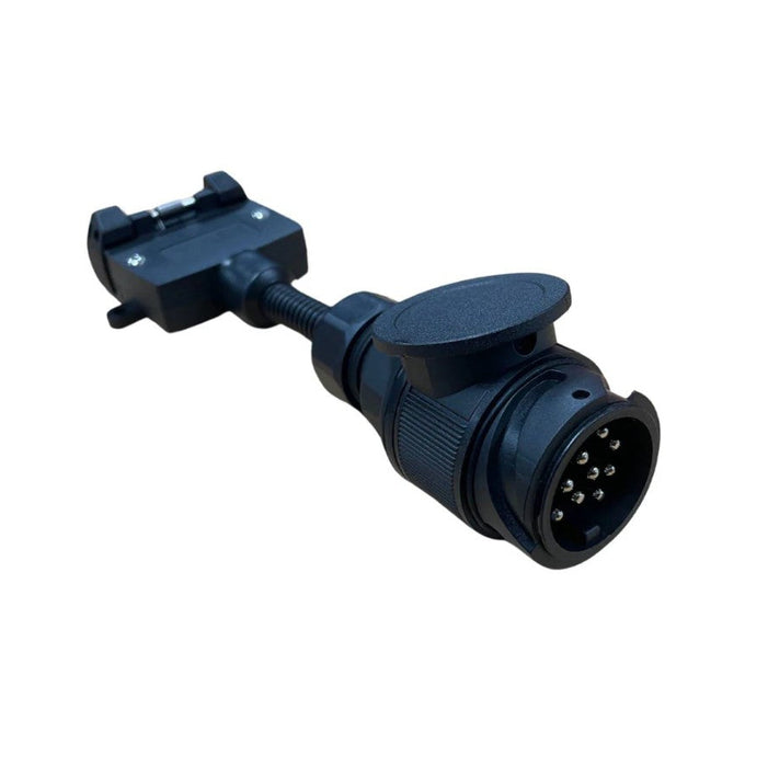 TAG Adaptor for Towbar 7 Pin Flat Socket to 13 Pin Euro Round Socket