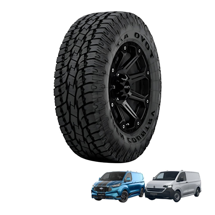 TOYO Open Country ATIII Tyre 205R16C 112/110S All Terrain for 4x4 Off Road VW T7 Transporter /T7 Caravelle / Ford Transit Custom V710 / Ford Tourneo 2023