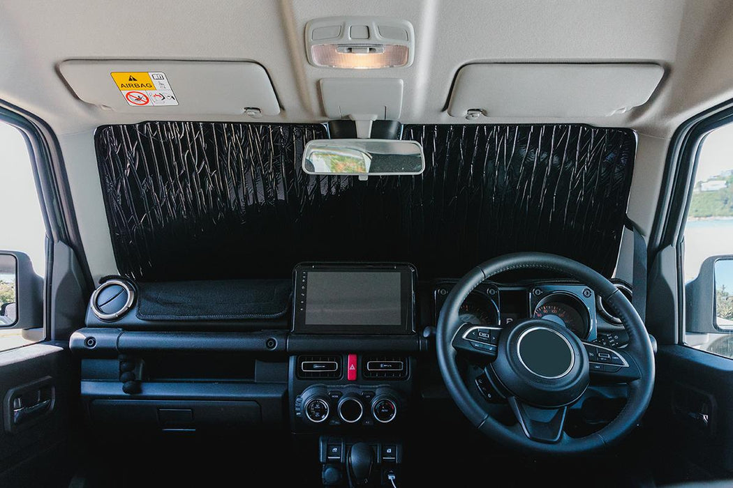 KombiLife Tailored Car Sun Shade For Mercedes-Benz Sprinter Bus 2019+ (Vinyl Interior)